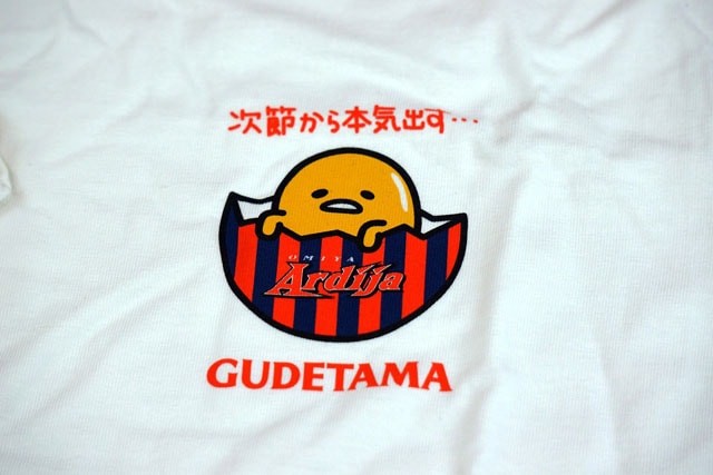 ぐでたまコラボTシャツ02